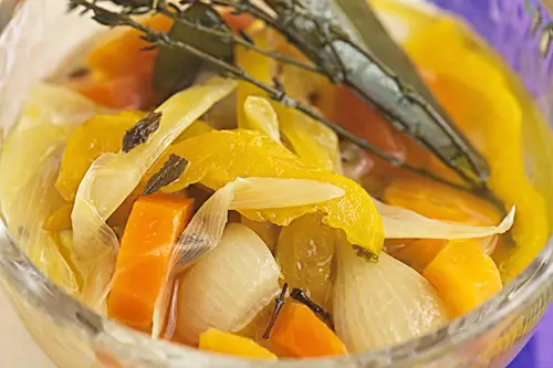 Pickled Manzano Peppers